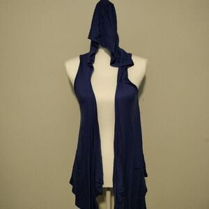 Banana Republic hooded sleeveless cardigan - Size XS